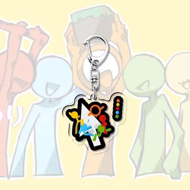 Alan Becker Anime Keychain Women Keychain Men Keychain Acrylic Car Keyring Party Japan Cos Móc Khóa In Theo Yêu Cầu, Chất Liệu Mica Trong Suốt In 2 Mặt , Dày 4mm 3 Alan Becker Anime Keychain Women Keychain Men Keychain Acrylic Car Keyring Party Japan Cos Móc Khóa In Theo Yêu Cầu, Chất Liệu Mica Trong Suốt In 2 Mặt , Dày 4mm - Ảnh 3
