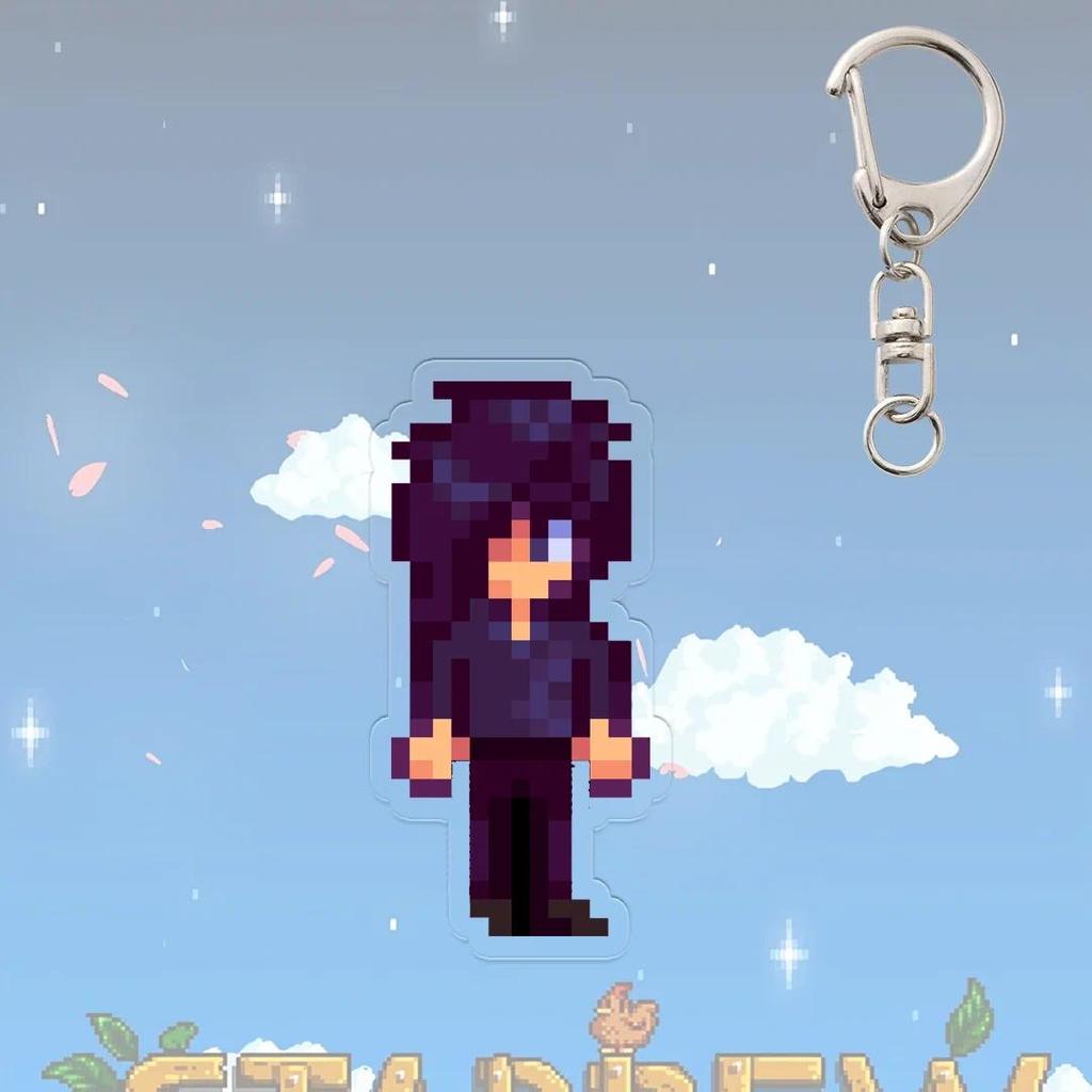 Alex Stardew Valley Keychain Elliott Game Figure Anime Model Cosplay Props Haley Emily Pixels Móc Khóa In Theo Yêu Cầu, Chất Liệu Mica Trong Suốt In 2 Mặt , Dày 4mm 11 Alex Stardew Valley Keychain Elliott Game Figure Anime Model Cosplay Props Haley Emily Pixels Móc Khóa In Theo Yêu Cầu, Chất Liệu Mica Trong Suốt In 2 Mặt , Dày 4mm - Ảnh 11