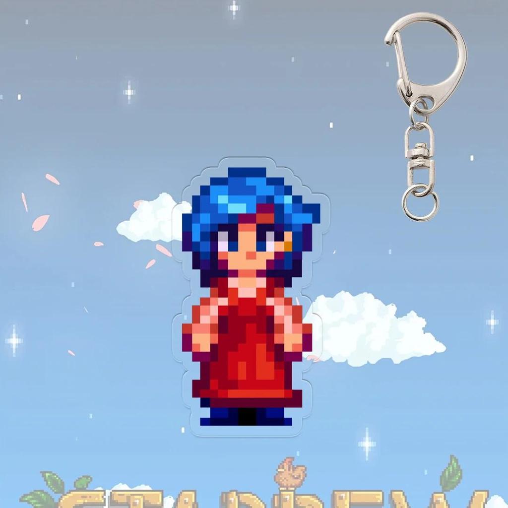 Alex Stardew Valley Keychain Elliott Game Figure Anime Model Cosplay Props Haley Emily Pixels Móc Khóa In Theo Yêu Cầu, Chất Liệu Mica Trong Suốt In 2 Mặt , Dày 4mm 12 Alex Stardew Valley Keychain Elliott Game Figure Anime Model Cosplay Props Haley Emily Pixels Móc Khóa In Theo Yêu Cầu, Chất Liệu Mica Trong Suốt In 2 Mặt , Dày 4mm - Ảnh 12