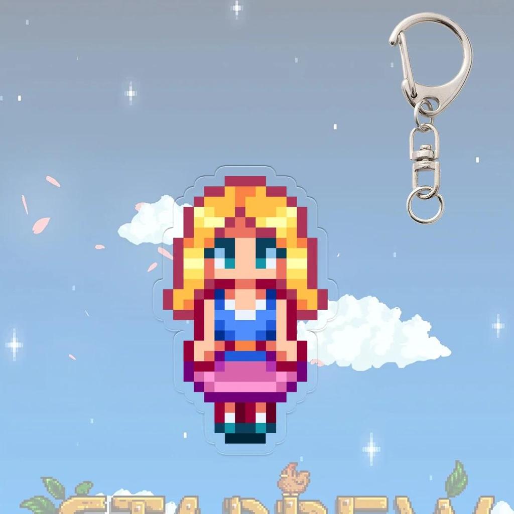 Alex Stardew Valley Keychain Elliott Game Figure Anime Model Cosplay Props Haley Emily Pixels Móc Khóa In Theo Yêu Cầu, Chất Liệu Mica Trong Suốt In 2 Mặt , Dày 4mm 13 Alex Stardew Valley Keychain Elliott Game Figure Anime Model Cosplay Props Haley Emily Pixels Móc Khóa In Theo Yêu Cầu, Chất Liệu Mica Trong Suốt In 2 Mặt , Dày 4mm - Ảnh 13