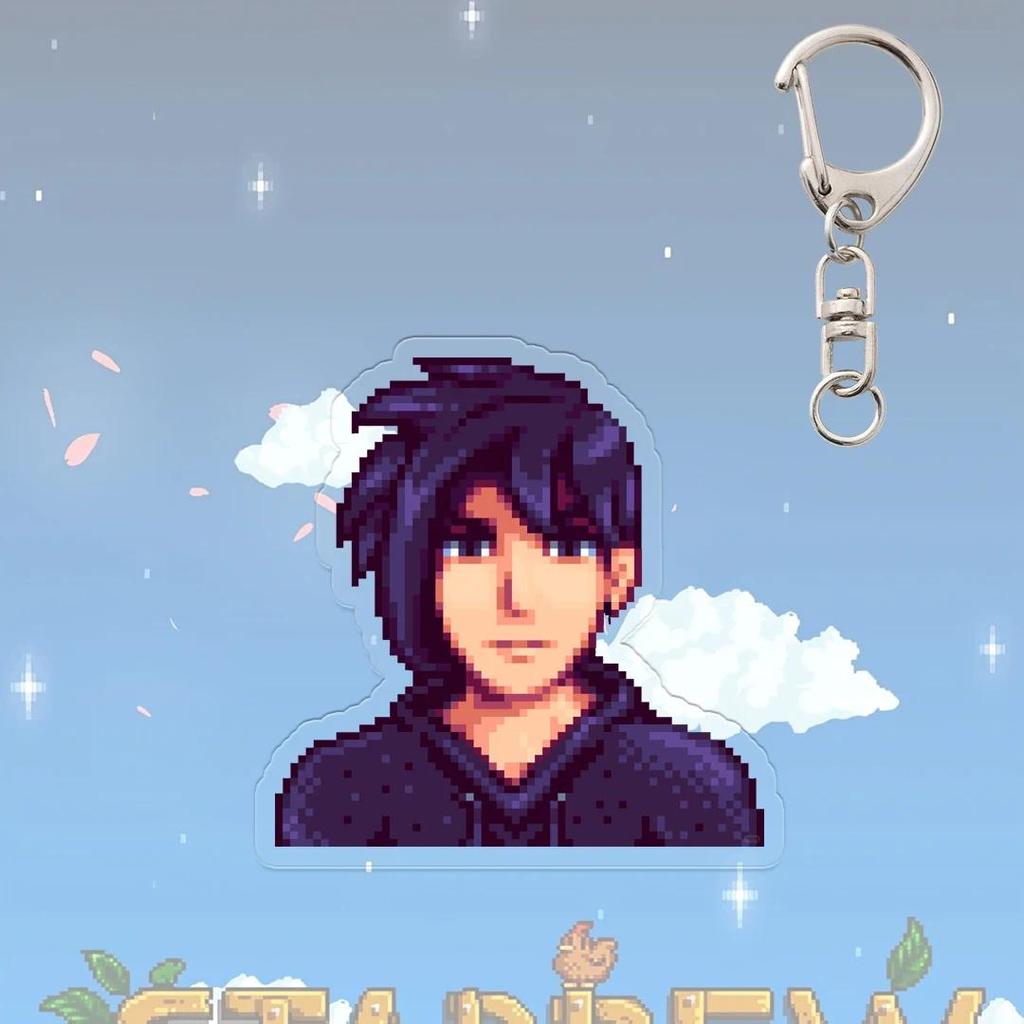 Alex Stardew Valley Keychain Elliott Game Figure Anime Model Cosplay Props Haley Emily Pixels Móc Khóa In Theo Yêu Cầu, Chất Liệu Mica Trong Suốt In 2 Mặt , Dày 4mm 6 Alex Stardew Valley Keychain Elliott Game Figure Anime Model Cosplay Props Haley Emily Pixels Móc Khóa In Theo Yêu Cầu, Chất Liệu Mica Trong Suốt In 2 Mặt , Dày 4mm - Ảnh 6