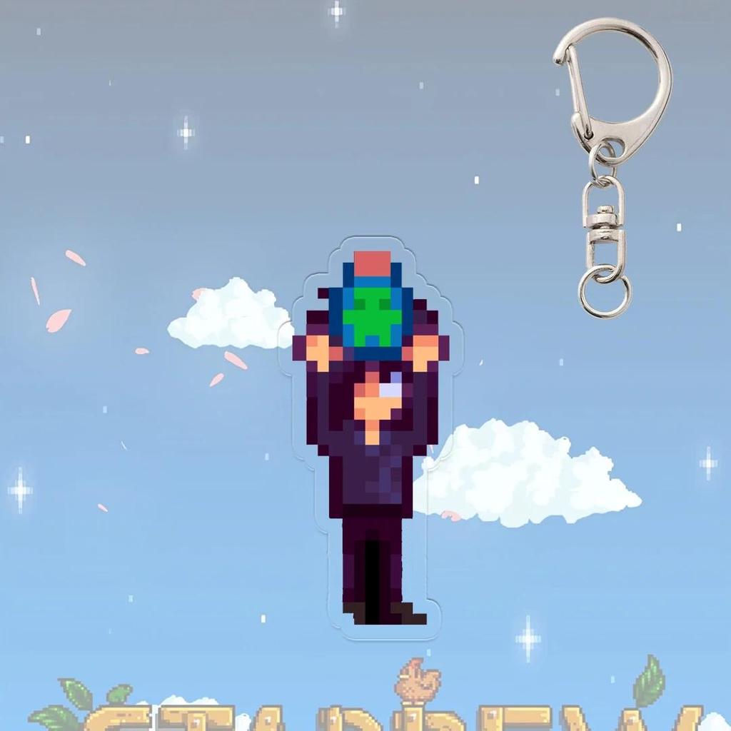 Alex Stardew Valley Keychain Elliott Game Figure Anime Model Cosplay Props Haley Emily Pixels Móc Khóa In Theo Yêu Cầu, Chất Liệu Mica Trong Suốt In 2 Mặt , Dày 4mm 7 Alex Stardew Valley Keychain Elliott Game Figure Anime Model Cosplay Props Haley Emily Pixels Móc Khóa In Theo Yêu Cầu, Chất Liệu Mica Trong Suốt In 2 Mặt , Dày 4mm - Ảnh 7