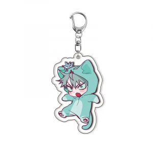 Alien Stage Anime Baby Keychain Friends Bag Hanging Accessories Fun Keychain Móc Khóa In Theo Yêu Cầu, Chất Liệu Mica Trong Suốt In 2 Mặt , Dày 4mm