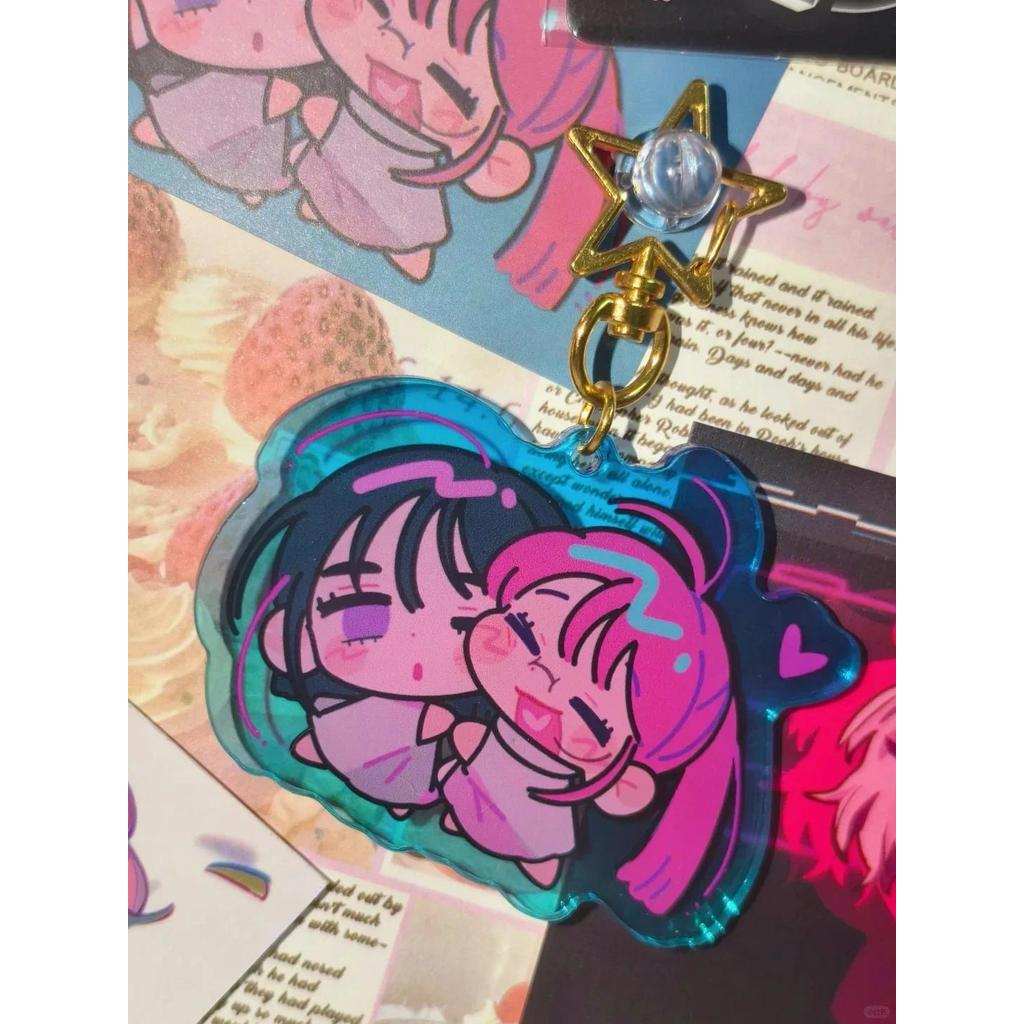 Alien Stage Anime Keychain For Men And Women Made Of Acrylic, Japanese Cosplay Car Hanging Móc Khóa In Theo Yêu Cầu, Chất Liệu Mica Trong Suốt In 2 Mặt , Dày 4mm 2 Alien Stage Anime Keychain For Men And Women Made Of Acrylic, Japanese Cosplay Car Hanging Móc Khóa In Theo Yêu Cầu, Chất Liệu Mica Trong Suốt In 2 Mặt , Dày 4mm - Ảnh 2