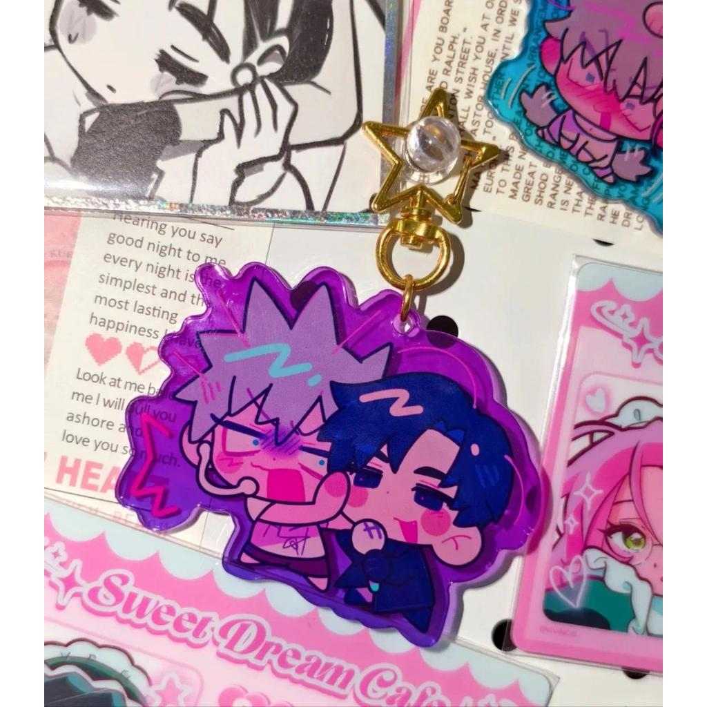 Alien Stage Anime Keychain Women Keychain Men Keychain Acrylic Car Keyring Party Japan Cos Móc Khóa In Theo Yêu Cầu, Chất Liệu Mica Trong Suốt In 2 Mặt , Dày 4mm 6 Alien Stage Anime Keychain Women Keychain Men Keychain Acrylic Car Keyring Party Japan Cos Móc Khóa In Theo Yêu Cầu, Chất Liệu Mica Trong Suốt In 2 Mặt , Dày 4mm - Ảnh 6