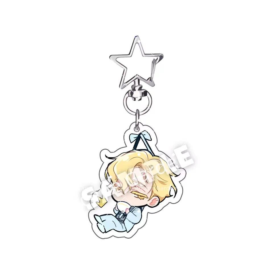 Alien Stage Anime Plated Products Lovely Girl Gift Key Chain Bag Charm Creative Hanging Móc Khóa In Theo Yêu Cầu, Chất Liệu Mica Trong Suốt In 2 Mặt , Dày 4mm 3 Alien Stage Anime Plated Products Lovely Girl Gift Key Chain Bag Charm Creative Hanging Móc Khóa In Theo Yêu Cầu, Chất Liệu Mica Trong Suốt In 2 Mặt , Dày 4mm - Ảnh 3