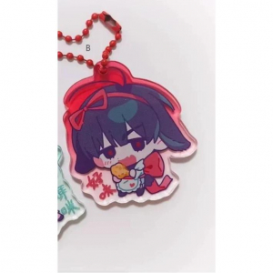 Alien Stage Anime Women Keychan Men Ivan Till Key Chian Kawaii Bag Keyring Pant Pendant Móc Khóa In Theo Yêu Cầu, Chất Liệu Mica Trong Suốt In 2 Mặt , Dày 4mm