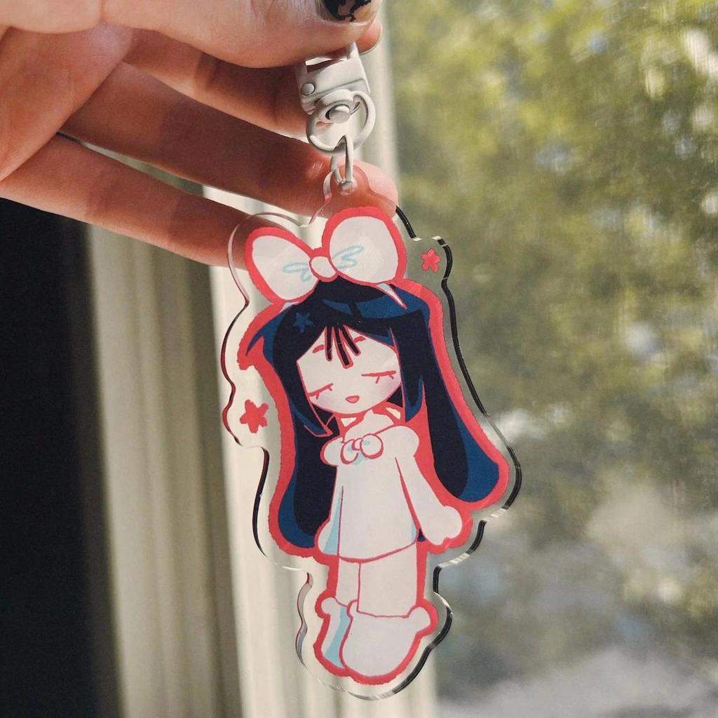 Alien Stage Bunny Acrylic Keychain Anime Cartoon Style Collectible Key Ring For Fans Móc Khóa In Theo Yêu Cầu, Chất Liệu Mica Trong Suốt In 2 Mặt , Dày 4mm 2 Alien Stage Bunny Acrylic Keychain Anime Cartoon Style Collectible Key Ring For Fans Móc Khóa In Theo Yêu Cầu, Chất Liệu Mica Trong Suốt In 2 Mặt , Dày 4mm - Ảnh 2