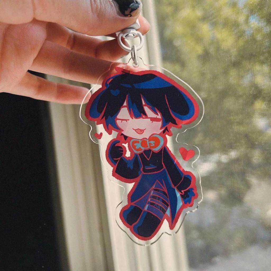 Alien Stage Bunny Acrylic Keychain Anime Cartoon Style Collectible Key Ring For Fans Móc Khóa In Theo Yêu Cầu, Chất Liệu Mica Trong Suốt In 2 Mặt , Dày 4mm 4 Alien Stage Bunny Acrylic Keychain Anime Cartoon Style Collectible Key Ring For Fans Móc Khóa In Theo Yêu Cầu, Chất Liệu Mica Trong Suốt In 2 Mặt , Dày 4mm - Ảnh 4