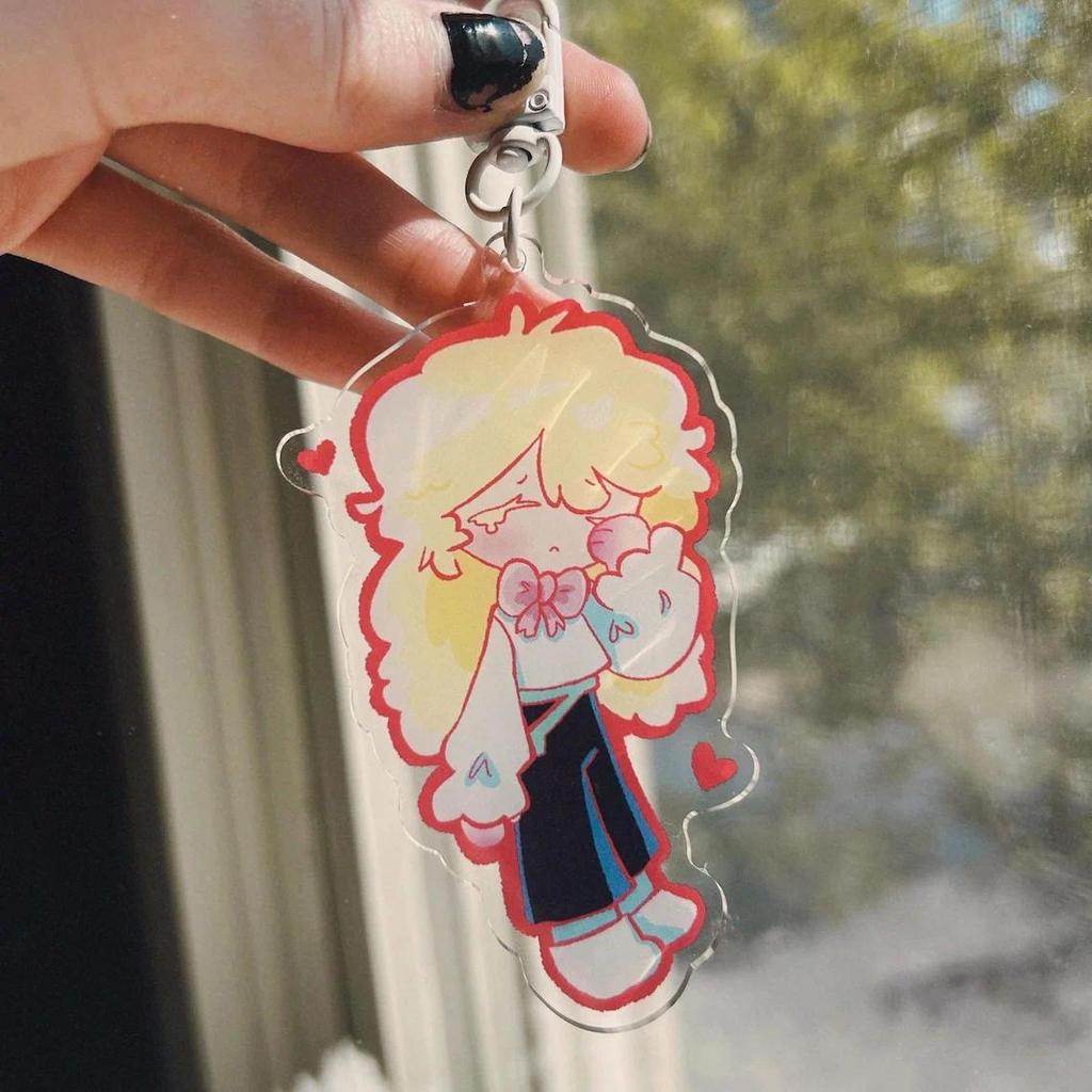 Alien Stage Bunny Acrylic Keychain Anime Cartoon Style Collectible Key Ring For Fans Móc Khóa In Theo Yêu Cầu, Chất Liệu Mica Trong Suốt In 2 Mặt , Dày 4mm 5 Alien Stage Bunny Acrylic Keychain Anime Cartoon Style Collectible Key Ring For Fans Móc Khóa In Theo Yêu Cầu, Chất Liệu Mica Trong Suốt In 2 Mặt , Dày 4mm - Ảnh 5