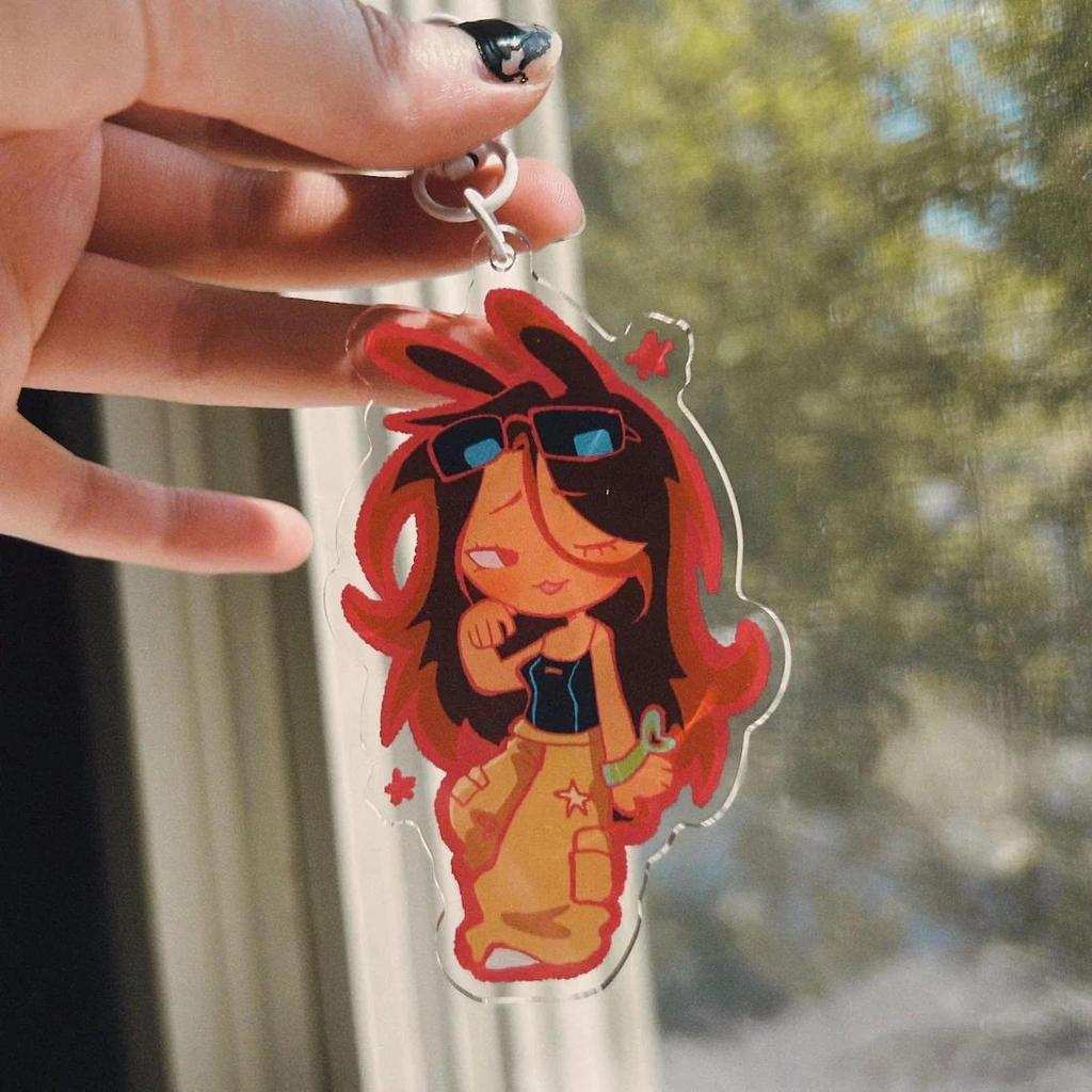 Alien Stage Bunny Acrylic Keychain Anime Cartoon Style Collectible Key Ring For Fans Móc Khóa In Theo Yêu Cầu, Chất Liệu Mica Trong Suốt In 2 Mặt , Dày 4mm 6 Alien Stage Bunny Acrylic Keychain Anime Cartoon Style Collectible Key Ring For Fans Móc Khóa In Theo Yêu Cầu, Chất Liệu Mica Trong Suốt In 2 Mặt , Dày 4mm - Ảnh 6