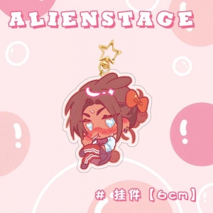 Alienstage Keychain Men Anime Keychain Women Acrylic Car Cosplay Ivantilllukahyuna Keychain Móc Khóa In Theo Yêu Cầu, Chất Liệu Mica Trong Suốt In 2 Mặt , Dày 4mm