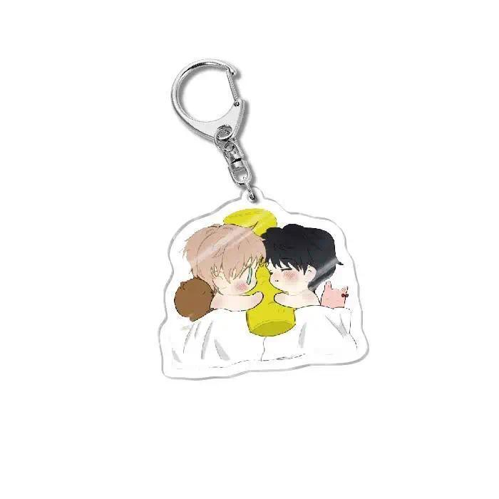 Anastasia Hot Korean Animation Bl Manwha Lovely Bag Charms Hanging Face Friends Key Chain Soft Móc Khóa In Theo Yêu Cầu, Chất Liệu Mica Trong Suốt In 2 Mặt , Dày 4mm 20 Anastasia Hot Korean Animation Bl Manwha Lovely Bag Charms Hanging Face Friends Key Chain Soft Móc Khóa In Theo Yêu Cầu, Chất Liệu Mica Trong Suốt In 2 Mặt , Dày 4mm - Ảnh 20