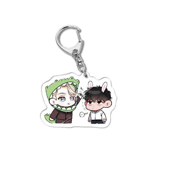 Anastasia Hot Korean Animation Bl Manwha Lovely Bag Charms Hanging Face Friends Key Chain Soft Móc Khóa In Theo Yêu Cầu, Chất Liệu Mica Trong Suốt In 2 Mặt , Dày 4mm 3 Anastasia Hot Korean Animation Bl Manwha Lovely Bag Charms Hanging Face Friends Key Chain Soft Móc Khóa In Theo Yêu Cầu, Chất Liệu Mica Trong Suốt In 2 Mặt , Dày 4mm - Ảnh 3