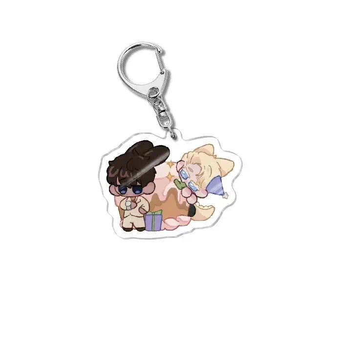 Anastasia Hot Korean Animation Bl Manwha Lovely Bag Charms Hanging Face Friends Key Chain Soft Móc Khóa In Theo Yêu Cầu, Chất Liệu Mica Trong Suốt In 2 Mặt , Dày 4mm 23 Anastasia Hot Korean Animation Bl Manwha Lovely Bag Charms Hanging Face Friends Key Chain Soft Móc Khóa In Theo Yêu Cầu, Chất Liệu Mica Trong Suốt In 2 Mặt , Dày 4mm - Ảnh 23