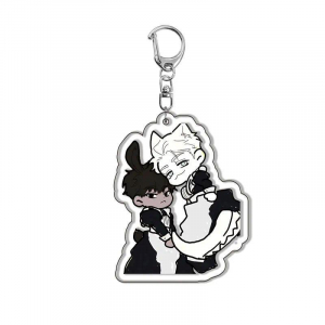 Anastasia Manwha Mica Keychain Hanging Face New Key Threaded Keychain Friends Keychain Móc Khóa In Theo Yêu Cầu, Chất Liệu Mica Trong Suốt In 2 Mặt , Dày 4mm