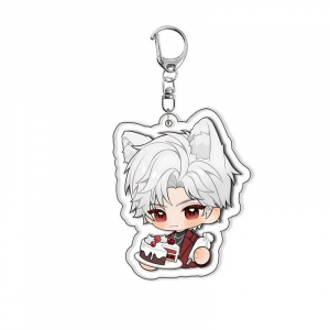 Angel Elf Ears Game Love And Deepspace Sylus Xavier Zayne Rafayel Ralayo Cosplay Key Chain Móc Khóa In Theo Yêu Cầu, Chất Liệu Mica Trong Suốt In 2 Mặt , Dày 4mm
