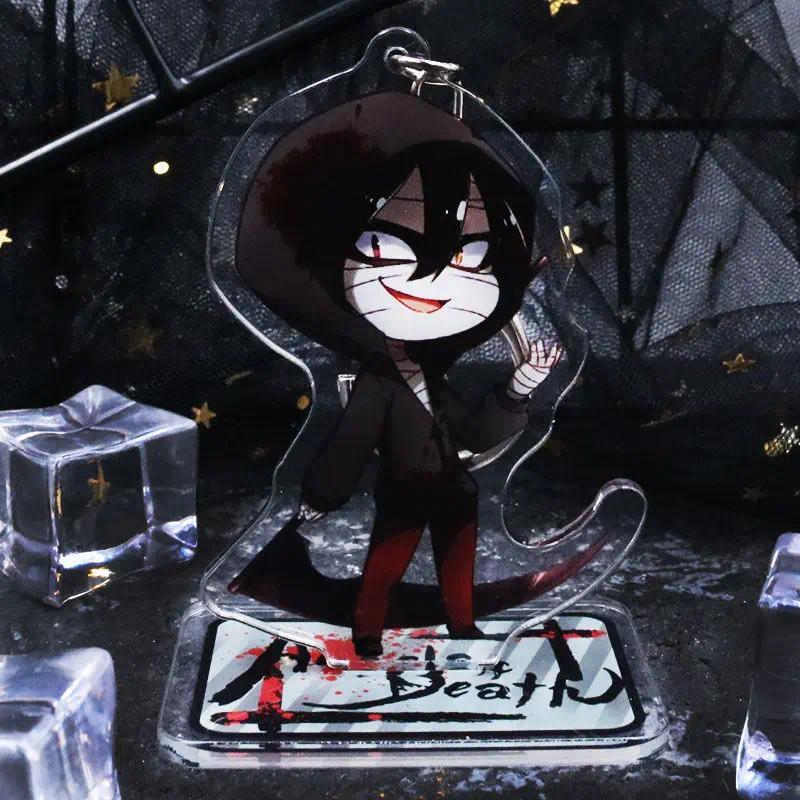 Angels Of Death Lic Stand Man Keychain Figure Display Anime Goods Collection Desk Decoration Móc Khóa In Theo Yêu Cầu, Chất Liệu Mica Trong Suốt In 2 Mặt , Dày 4mm 2 Angels Of Death Lic Stand Man Keychain Figure Display Anime Goods Collection Desk Decoration Móc Khóa In Theo Yêu Cầu, Chất Liệu Mica Trong Suốt In 2 Mặt , Dày 4mm - Ảnh 2