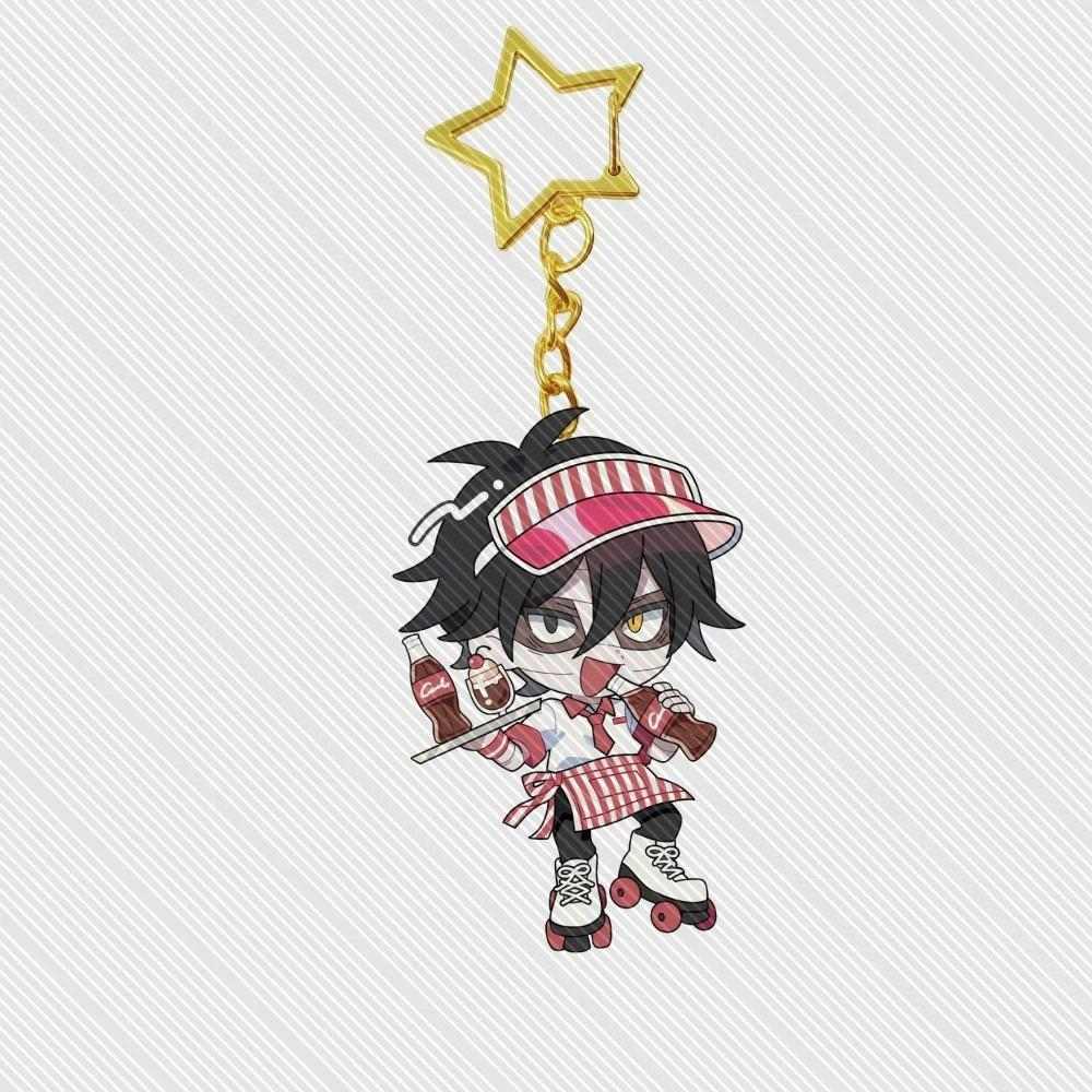 Angels Of Death Ray&zack Mica Keychain Collectible Toys Cartoon Print Mica Desk Decor Fans Móc Khóa In Theo Yêu Cầu, Chất Liệu Mica Trong Suốt In 2 Mặt , Dày 4mm 6 Angels Of Death Ray&zack Mica Keychain Collectible Toys Cartoon Print Mica Desk Decor Fans Móc Khóa In Theo Yêu Cầu, Chất Liệu Mica Trong Suốt In 2 Mặt , Dày 4mm - Ảnh 6