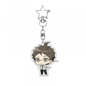 Animation 5cm Hajime Hinata Q Version Danganronpa Acrylic Keychain School Uniform Style Mica Móc Khóa In Theo Yêu Cầu, Chất Liệu Mica Trong Suốt In 2 Mặt , Dày 4mm