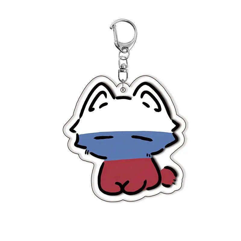Animation Game Countryhumans Cosplay Mica Keychain Cat Series Anime Figure Key Chain Hanging Móc Khóa In Theo Yêu Cầu, Chất Liệu Mica Trong Suốt In 2 Mặt , Dày 4mm 6 Animation Game Countryhumans Cosplay Mica Keychain Cat Series Anime Figure Key Chain Hanging Móc Khóa In Theo Yêu Cầu, Chất Liệu Mica Trong Suốt In 2 Mặt , Dày 4mm - Ảnh 6