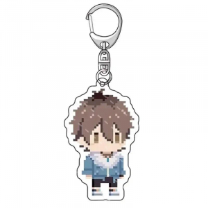 Animation Game Nu: Carnival Peripheral Keychains Pixel Version Figures Kuya Morvay Aster Mica Móc Khóa In Theo Yêu Cầu, Chất Liệu Mica Trong Suốt In 2 Mặt , Dày 4mm
