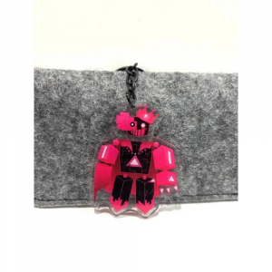 Animation John Due Forsaken Jsab Just Shapes And Beats Double-sided Acrylic Keychain Cute Móc Khóa In Theo Yêu Cầu, Chất Liệu Mica Trong Suốt In 2 Mặt , Dày 4mm