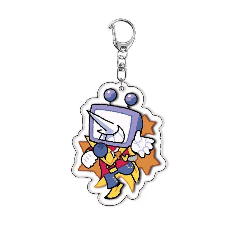 Animation Role Play Game Fun Character Mica Keychain Decoration Ideal Accessories For Men And Móc Khóa In Theo Yêu Cầu, Chất Liệu Mica Trong Suốt In 2 Mặt , Dày 4mm 2 Animation Role Play Game Fun Character Mica Keychain Decoration Ideal Accessories For Men And Móc Khóa In Theo Yêu Cầu, Chất Liệu Mica Trong Suốt In 2 Mặt , Dày 4mm - Ảnh 2