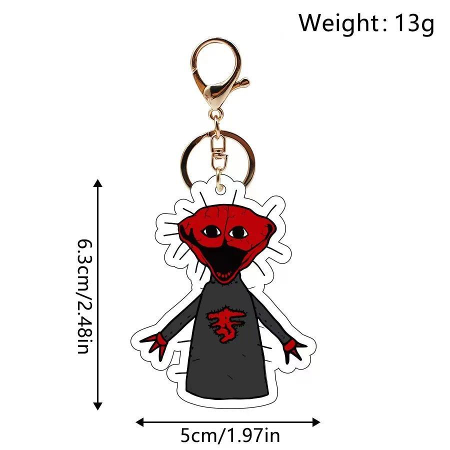 Animation The Boiled One Game Peripheral Plush Toy Hanging Face Keychain Friends Key Chain Móc Khóa In Theo Yêu Cầu, Chất Liệu Mica Trong Suốt In 2 Mặt , Dày 4mm 3 Animation The Boiled One Game Peripheral Plush Toy Hanging Face Keychain Friends Key Chain Móc Khóa In Theo Yêu Cầu, Chất Liệu Mica Trong Suốt In 2 Mặt , Dày 4mm - Ảnh 3
