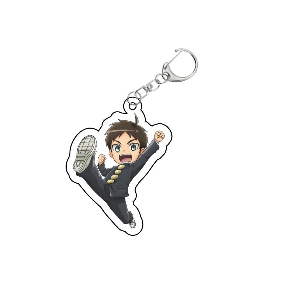 Anime 55mm Attack On Titan Keychain Eren Jaeger/mikasa Ackerman/armin Arlert Keychain Acrylic Móc Khóa In Theo Yêu Cầu, Chất Liệu Mica Trong Suốt In 2 Mặt , Dày 4mm 4 Anime 55mm Attack On Titan Keychain Eren Jaeger/mikasa Ackerman/armin Arlert Keychain Acrylic Móc Khóa In Theo Yêu Cầu, Chất Liệu Mica Trong Suốt In 2 Mặt , Dày 4mm - Ảnh 4