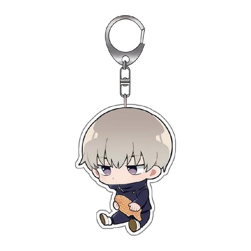 Anime Acrylic Key Ring For Jjk Aoi Todo Noritoshi Kamo Kento Nanami Maki Zenin Cute Taiyaki Móc Khóa In Theo Yêu Cầu, Chất Liệu Mica Trong Suốt In 2 Mặt , Dày 4mm 3 Anime Acrylic Key Ring For Jjk Aoi Todo Noritoshi Kamo Kento Nanami Maki Zenin Cute Taiyaki Móc Khóa In Theo Yêu Cầu, Chất Liệu Mica Trong Suốt In 2 Mặt , Dày 4mm - Ảnh 3