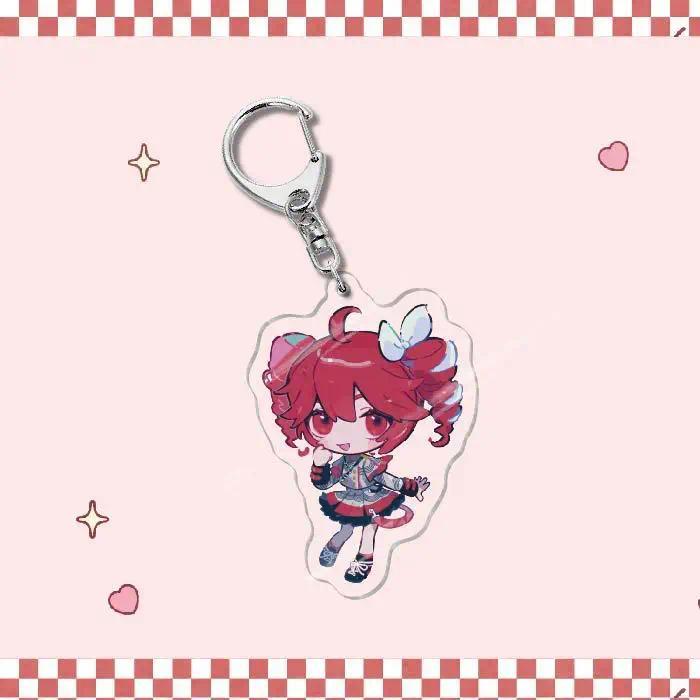 Anime Acrylic Keychain Bag Kasane Tet Decorative Acrylic Ornaments Collectible Exquisite Móc Khóa In Theo Yêu Cầu, Chất Liệu Mica Trong Suốt In 2 Mặt , Dày 4mm 2 Anime Acrylic Keychain Bag Kasane Tet Decorative Acrylic Ornaments Collectible Exquisite Móc Khóa In Theo Yêu Cầu, Chất Liệu Mica Trong Suốt In 2 Mặt , Dày 4mm - Ảnh 2