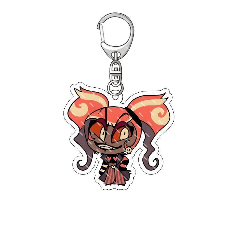 Anime Acrylic Keychain For Hazbin Hotel Vaggie Charlie Alastor Husk Mica Transparent Acrylic Móc Khóa In Theo Yêu Cầu, Chất Liệu Mica Trong Suốt In 2 Mặt , Dày 4mm 2 Anime Acrylic Keychain For Hazbin Hotel Vaggie Charlie Alastor Husk Mica Transparent Acrylic Móc Khóa In Theo Yêu Cầu, Chất Liệu Mica Trong Suốt In 2 Mặt , Dày 4mm - Ảnh 2