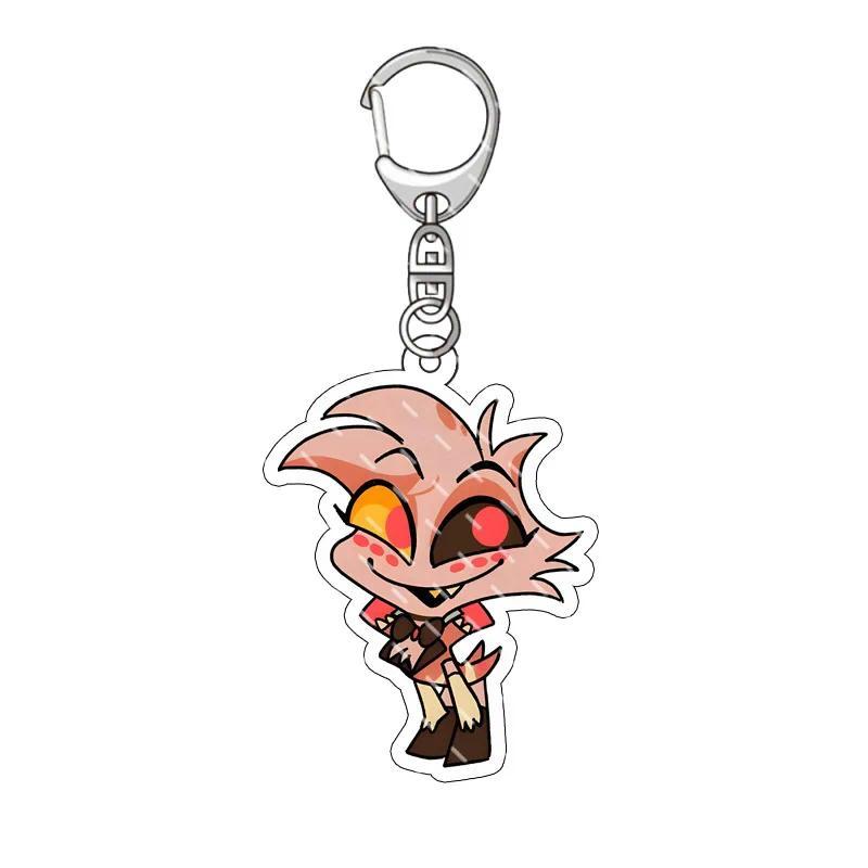 Anime Acrylic Keychain For Hazbin Hotel Vaggie Charlie Alastor Husk Mica Transparent Acrylic Móc Khóa In Theo Yêu Cầu, Chất Liệu Mica Trong Suốt In 2 Mặt , Dày 4mm 12 Anime Acrylic Keychain For Hazbin Hotel Vaggie Charlie Alastor Husk Mica Transparent Acrylic Móc Khóa In Theo Yêu Cầu, Chất Liệu Mica Trong Suốt In 2 Mặt , Dày 4mm - Ảnh 12