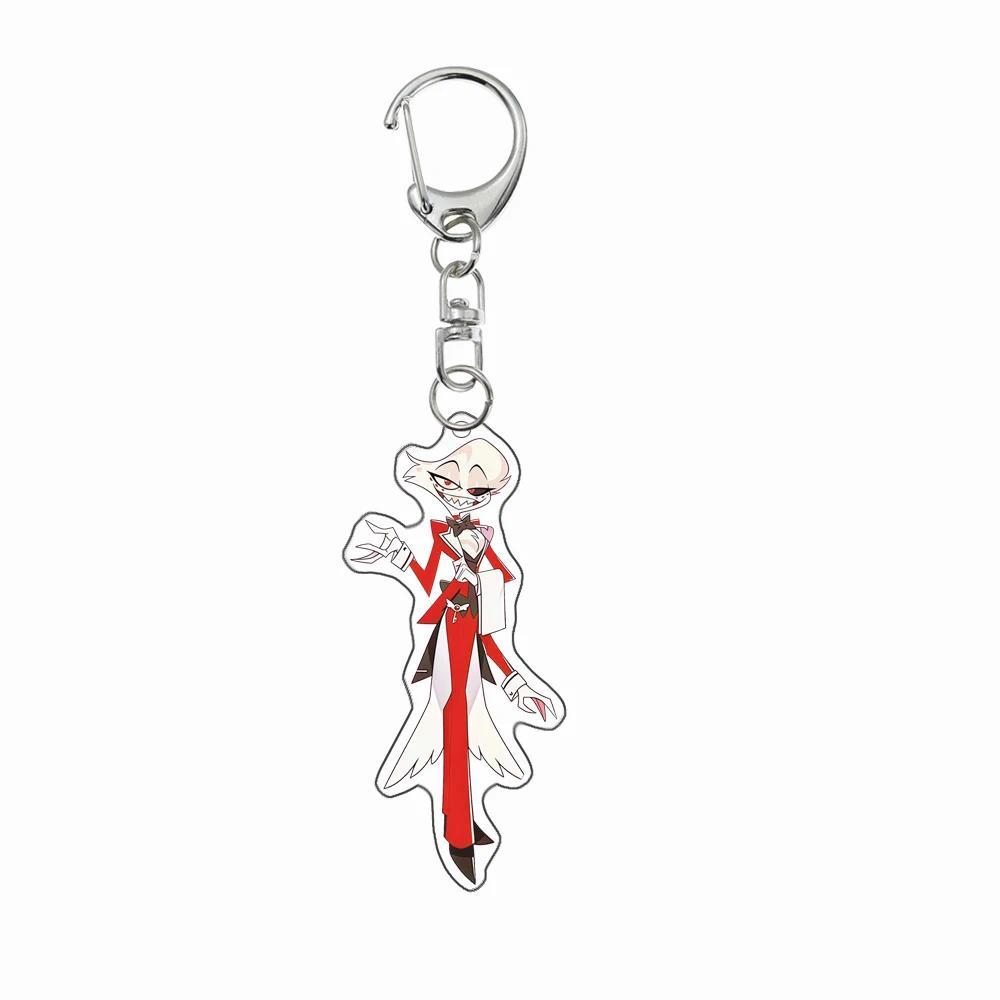 Anime Acrylic Keychain For Hazbin Hotel Alastor Charlie Vaggie Acrylic Key Buckle Keychain S Móc Khóa In Theo Yêu Cầu, Chất Liệu Mica Trong Suốt In 2 Mặt , Dày 4mm 14 Anime Acrylic Keychain For Hazbin Hotel Alastor Charlie Vaggie Acrylic Key Buckle Keychain S Móc Khóa In Theo Yêu Cầu, Chất Liệu Mica Trong Suốt In 2 Mặt , Dày 4mm - Ảnh 14