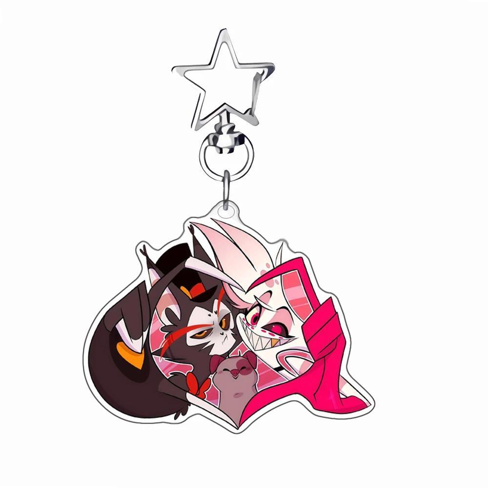 Anime Acrylic Keychain For Hazbin Hotel Vox Niffty Angel Dust Husk Animemicas Keychain Móc Khóa In Theo Yêu Cầu, Chất Liệu Mica Trong Suốt In 2 Mặt , Dày 4mm 14 Anime Acrylic Keychain For Hazbin Hotel Vox Niffty Angel Dust Husk Animemicas Keychain Móc Khóa In Theo Yêu Cầu, Chất Liệu Mica Trong Suốt In 2 Mặt , Dày 4mm - Ảnh 14