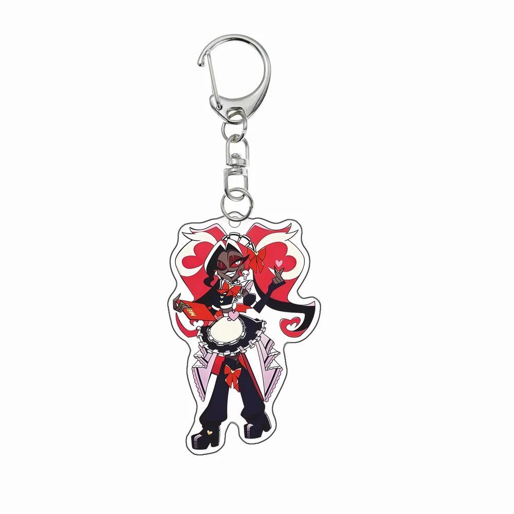 Anime Acrylic Keychain For Hazbin Hotel Alastor Charlie Vaggie Acrylic Key Buckle Keychain S Móc Khóa In Theo Yêu Cầu, Chất Liệu Mica Trong Suốt In 2 Mặt , Dày 4mm 16 Anime Acrylic Keychain For Hazbin Hotel Alastor Charlie Vaggie Acrylic Key Buckle Keychain S Móc Khóa In Theo Yêu Cầu, Chất Liệu Mica Trong Suốt In 2 Mặt , Dày 4mm - Ảnh 16