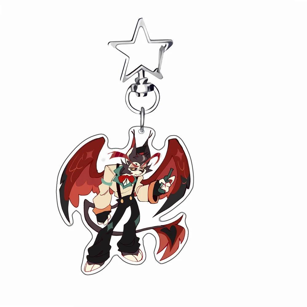 Anime Acrylic Keychain For Hazbin Hotel Vox Niffty Angel Dust Husk Animemicas Keychain Móc Khóa In Theo Yêu Cầu, Chất Liệu Mica Trong Suốt In 2 Mặt , Dày 4mm 5 Anime Acrylic Keychain For Hazbin Hotel Vox Niffty Angel Dust Husk Animemicas Keychain Móc Khóa In Theo Yêu Cầu, Chất Liệu Mica Trong Suốt In 2 Mặt , Dày 4mm - Ảnh 5