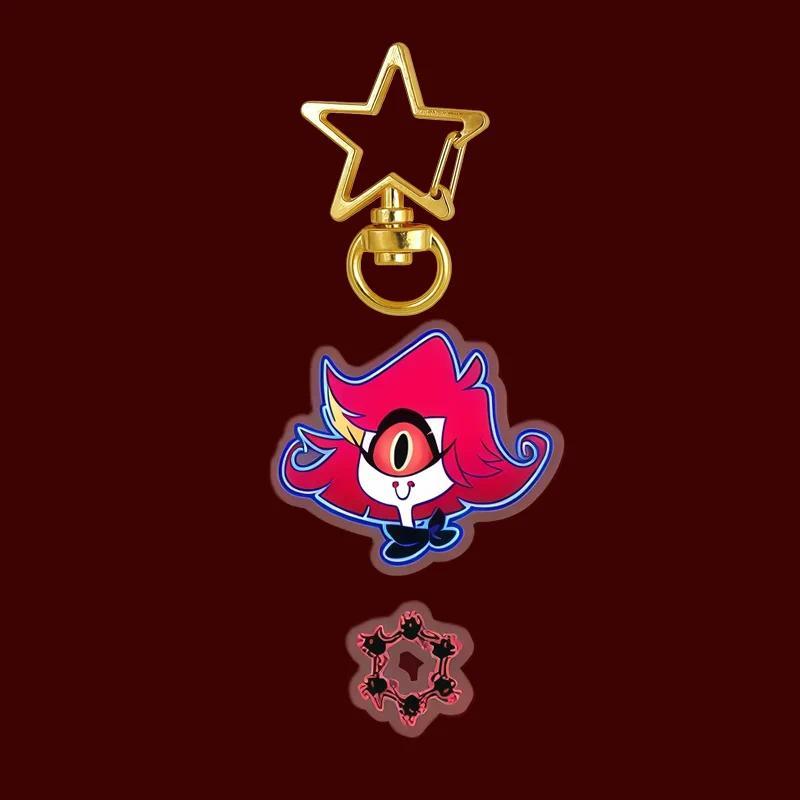 Anime Acrylic Keychain For Hazbin Hotel Helluva Boss Alastor Millie Stolas Vox Anime Keychain Móc Khóa In Theo Yêu Cầu, Chất Liệu Mica Trong Suốt In 2 Mặt , Dày 4mm 6 Anime Acrylic Keychain For Hazbin Hotel Helluva Boss Alastor Millie Stolas Vox Anime Keychain Móc Khóa In Theo Yêu Cầu, Chất Liệu Mica Trong Suốt In 2 Mặt , Dày 4mm - Ảnh 6