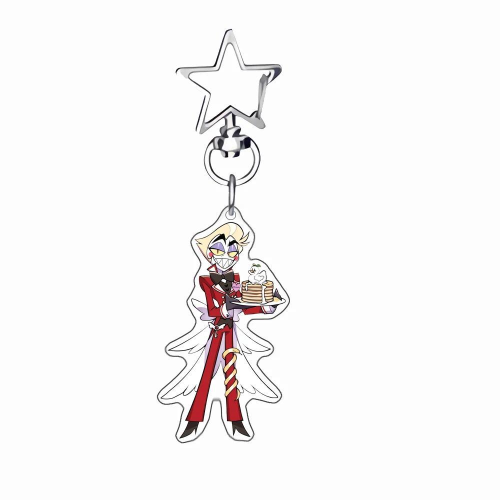 Anime Acrylic Keychain For Hazbin Hotel Alastor Charlie Vaggie Acrylic Key Buckle Keychain S Móc Khóa In Theo Yêu Cầu, Chất Liệu Mica Trong Suốt In 2 Mặt , Dày 4mm 9 Anime Acrylic Keychain For Hazbin Hotel Alastor Charlie Vaggie Acrylic Key Buckle Keychain S Móc Khóa In Theo Yêu Cầu, Chất Liệu Mica Trong Suốt In 2 Mặt , Dày 4mm - Ảnh 9