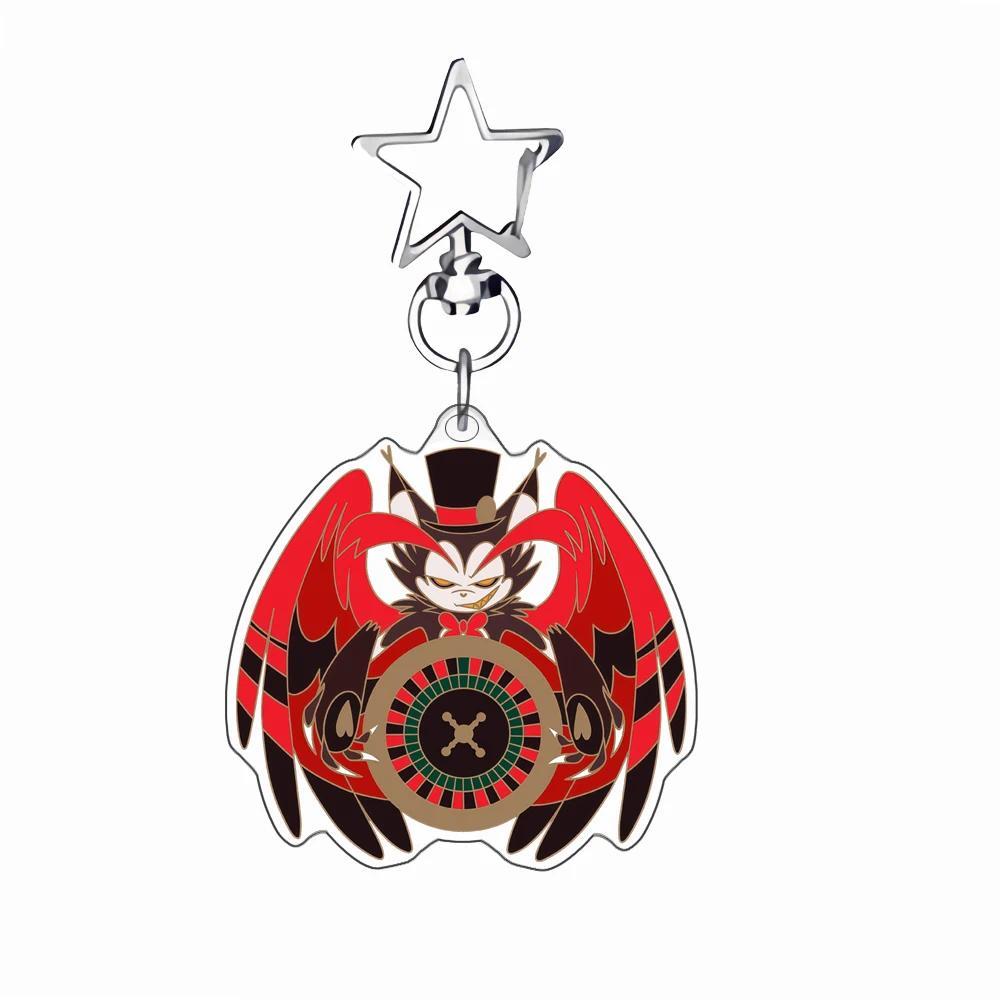 Anime Acrylic Keychain For Hazbin Hotel Vox Niffty Angel Dust Husk Animemicas Keychain Móc Khóa In Theo Yêu Cầu, Chất Liệu Mica Trong Suốt In 2 Mặt , Dày 4mm 9 Anime Acrylic Keychain For Hazbin Hotel Vox Niffty Angel Dust Husk Animemicas Keychain Móc Khóa In Theo Yêu Cầu, Chất Liệu Mica Trong Suốt In 2 Mặt , Dày 4mm - Ảnh 9