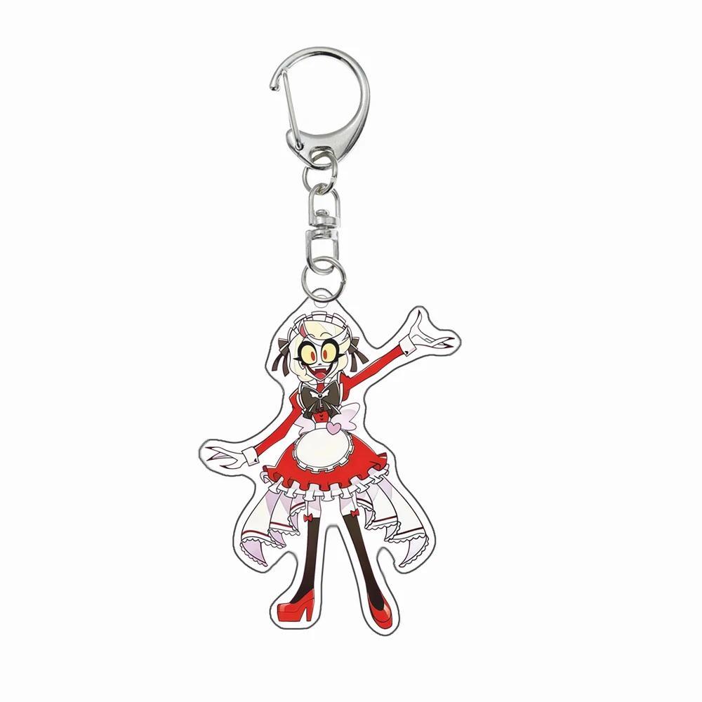 Anime Acrylic Keychain For Hazbin Hotel Alastor Charlie Vaggie Acrylic Key Buckle Keychain S Móc Khóa In Theo Yêu Cầu, Chất Liệu Mica Trong Suốt In 2 Mặt , Dày 4mm 1 Anime Acrylic Keychain For Hazbin Hotel Alastor Charlie Vaggie Acrylic Key Buckle Keychain S Móc Khóa In Theo Yêu Cầu, Chất Liệu Mica Trong Suốt In 2 Mặt , Dày 4mm