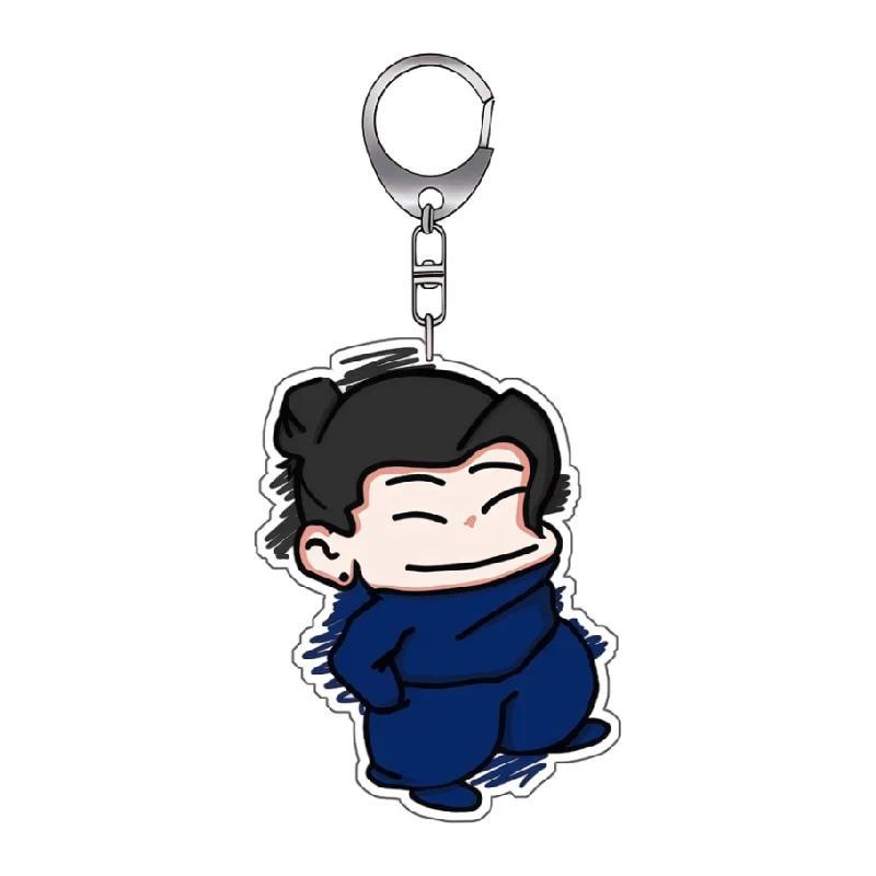 Anime Acrylic Keychain For Jjk Satoru Gojo Suguru Geto Figure Key Ring Cute Backpack Móc Khóa In Theo Yêu Cầu, Chất Liệu Mica Trong Suốt In 2 Mặt , Dày 4mm 4 Anime Acrylic Keychain For Jjk Satoru Gojo Suguru Geto Figure Key Ring Cute Backpack Móc Khóa In Theo Yêu Cầu, Chất Liệu Mica Trong Suốt In 2 Mặt , Dày 4mm - Ảnh 4