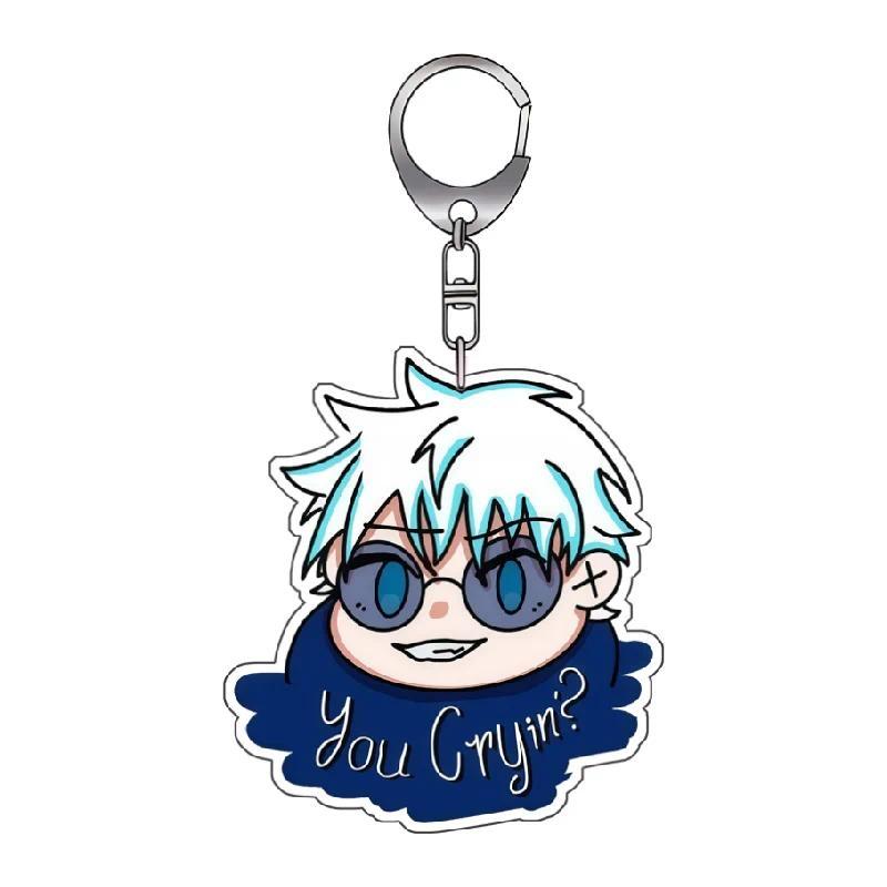 Anime Acrylic Keychain For Jjk Satoru Gojo Suguru Geto Figure Key Ring Cute Backpack Móc Khóa In Theo Yêu Cầu, Chất Liệu Mica Trong Suốt In 2 Mặt , Dày 4mm 7 Anime Acrylic Keychain For Jjk Satoru Gojo Suguru Geto Figure Key Ring Cute Backpack Móc Khóa In Theo Yêu Cầu, Chất Liệu Mica Trong Suốt In 2 Mặt , Dày 4mm - Ảnh 7