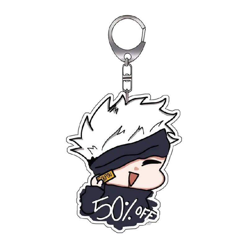 Anime Acrylic Keychain For Jjk Satoru Gojo Suguru Geto Figure Key Ring Cute Backpack Móc Khóa In Theo Yêu Cầu, Chất Liệu Mica Trong Suốt In 2 Mặt , Dày 4mm 9 Anime Acrylic Keychain For Jjk Satoru Gojo Suguru Geto Figure Key Ring Cute Backpack Móc Khóa In Theo Yêu Cầu, Chất Liệu Mica Trong Suốt In 2 Mặt , Dày 4mm - Ảnh 9