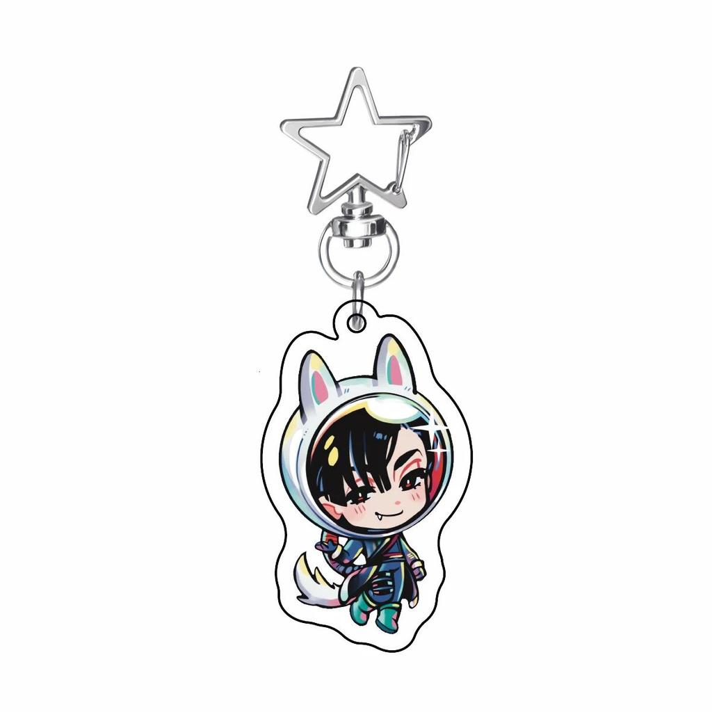 Anime Alien Stage Chibis Keychains Womens Bag Accessories Luka Ivan Till Mizi Hyuna Sua Móc Khóa In Theo Yêu Cầu, Chất Liệu Mica Trong Suốt In 2 Mặt , Dày 4mm 4 Anime Alien Stage Chibis Keychains Womens Bag Accessories Luka Ivan Till Mizi Hyuna Sua Móc Khóa In Theo Yêu Cầu, Chất Liệu Mica Trong Suốt In 2 Mặt , Dày 4mm - Ảnh 4
