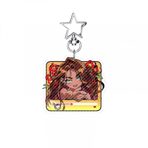 Anime Alien Stage Chibis Popular Keychains Bag Luka Ivan Till Mizi Hyuna Figure Shaped Acrylic Móc Khóa In Theo Yêu Cầu, Chất Liệu Mica Trong Suốt In 2 Mặt , Dày 4mm