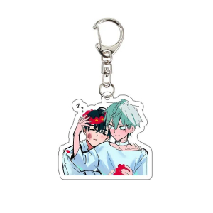 Anime Alien Stage Ivan Till Keychain Acrylics Cute Key Ring Bag Hanging Face Decoration Móc Khóa In Theo Yêu Cầu, Chất Liệu Mica Trong Suốt In 2 Mặt , Dày 4mm