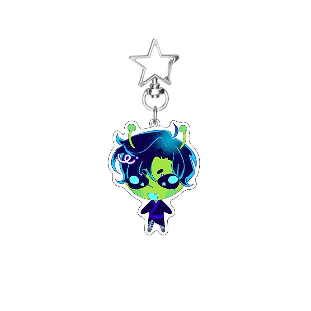 Anime Alien Stage Mizi Till Ivan Luka Sua Hyuna Mica Holder Mica Charm Car Keychain Móc Khóa In Theo Yêu Cầu, Chất Liệu Mica Trong Suốt In 2 Mặt , Dày 4mm 3 Anime Alien Stage Mizi Till Ivan Luka Sua Hyuna Mica Holder Mica Charm Car Keychain Móc Khóa In Theo Yêu Cầu, Chất Liệu Mica Trong Suốt In 2 Mặt , Dày 4mm - Ảnh 3