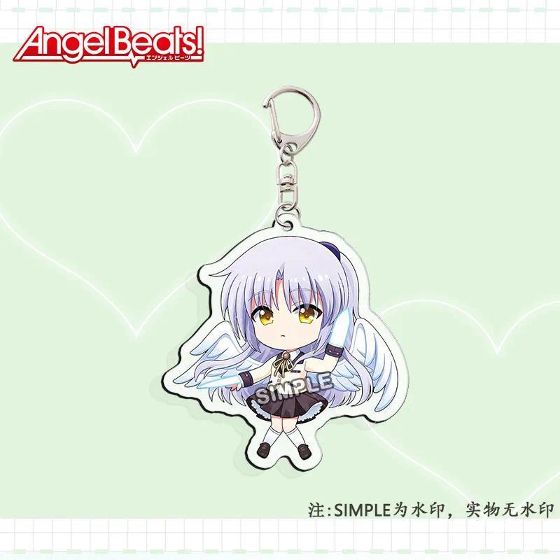 Anime Angel Beats Tachibana Kanade Mica Keychain Cute Cartoon Character Key Chain Micafor Móc Khóa In Theo Yêu Cầu, Chất Liệu Mica Trong Suốt In 2 Mặt , Dày 4mm 2 Anime Angel Beats Tachibana Kanade Mica Keychain Cute Cartoon Character Key Chain Micafor Móc Khóa In Theo Yêu Cầu, Chất Liệu Mica Trong Suốt In 2 Mặt , Dày 4mm - Ảnh 2